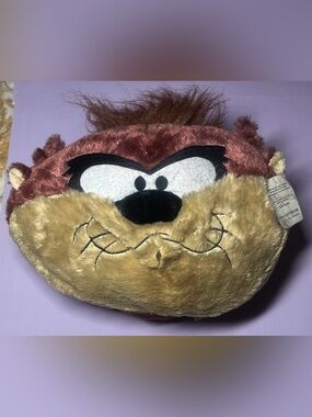 NWT Warner Bros Looney Tunes 2012 Tasmanian Devil Plush Large Taz Stuffed Animal